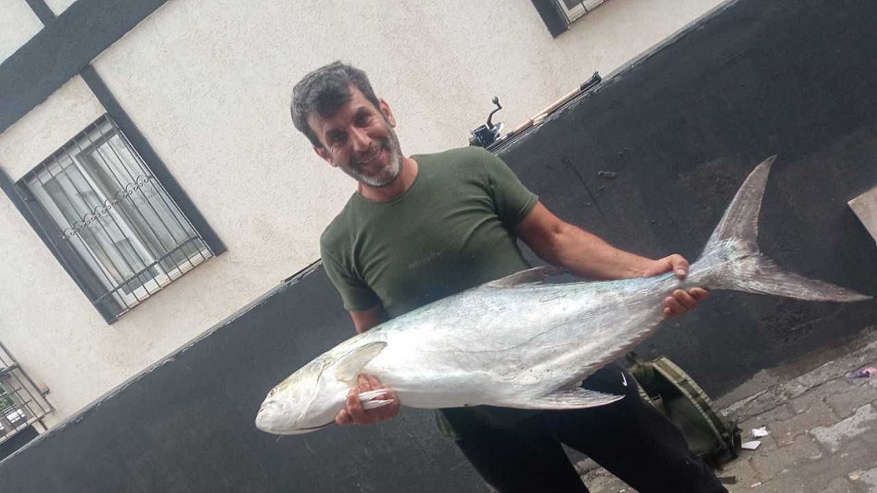 30 kiloluk balık 13 bin TL'lik telefona mal oldu