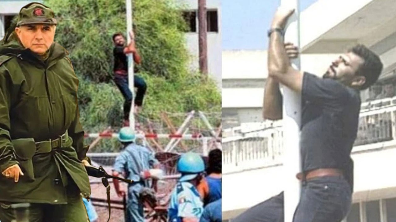 30 yıl geçti ama ne kuyruk acıları, ne de korkuları geçti! Türk bayrağına uzanan haini indiren 18 kahraman, Rumların yeni hedefi oldu