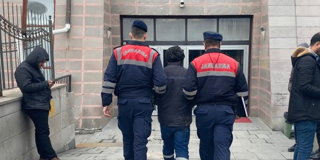 300 kilogram demir çaldı! Jandarma enseledi