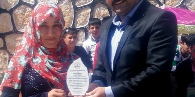 Köy okulundan Türkiye birincisi çıktı