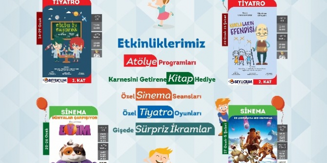 Beylikdüzü’nde yarıyıl şenliği