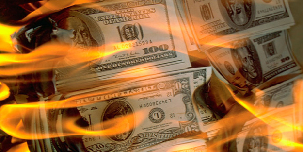 31 milyar dolarlık parayı yaktılar!