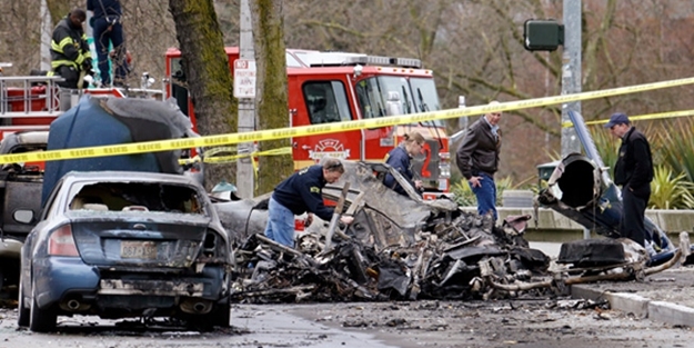 Helikopter düştü: 2 ölü