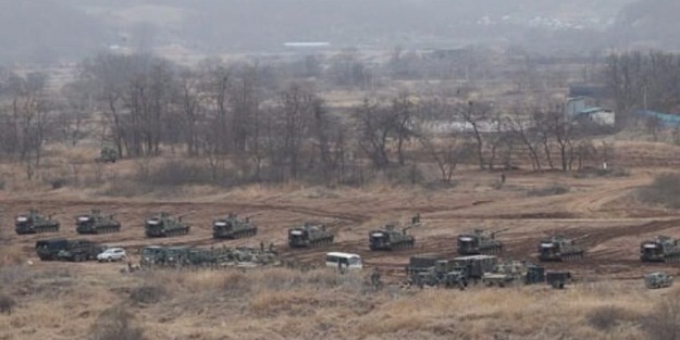 315 bin askerle tatbikat