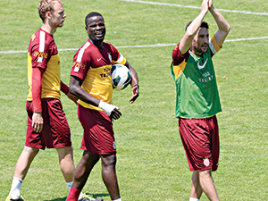 Cim-Bom’da coşkulu antrenman