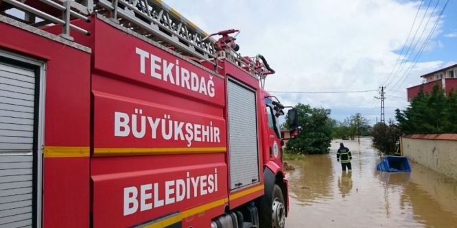 Yağışa karşılık kriz masası oluşturuldu