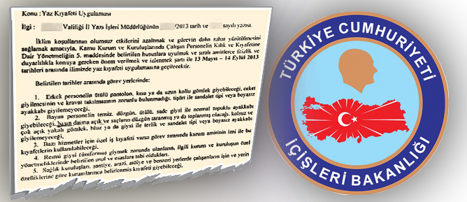 İçişleri’nden tuhaf genelge