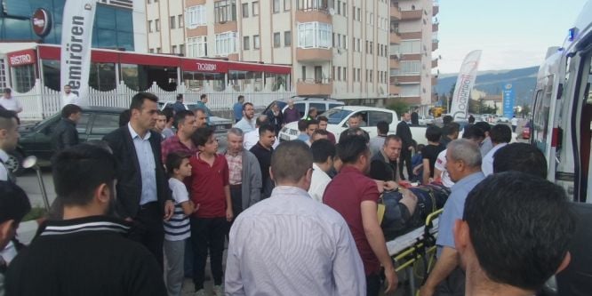 Tosya’da motosiklet kazası: 1 yaralı