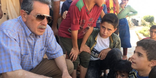 Vali Kalkancı Suriyeli misafirleri dinledi