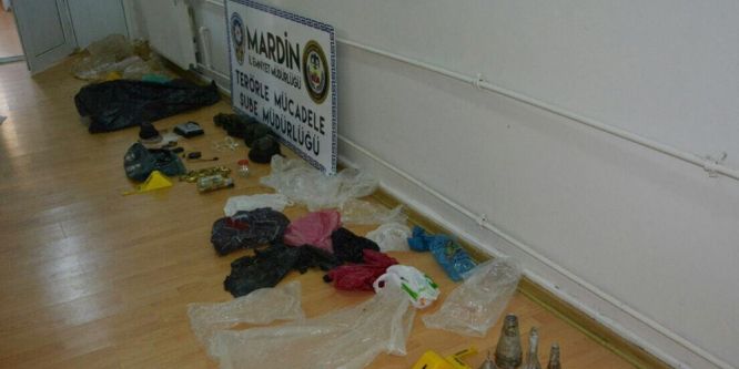 Mardin’de patlayıcı ve mühimmat bulundu