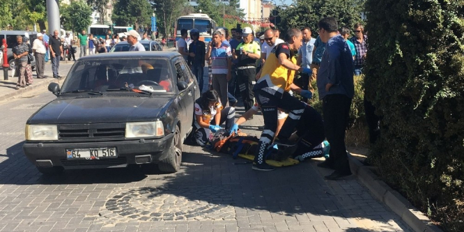 Kazada ağır yaralanan yaşlı adam hayatını kaybetti