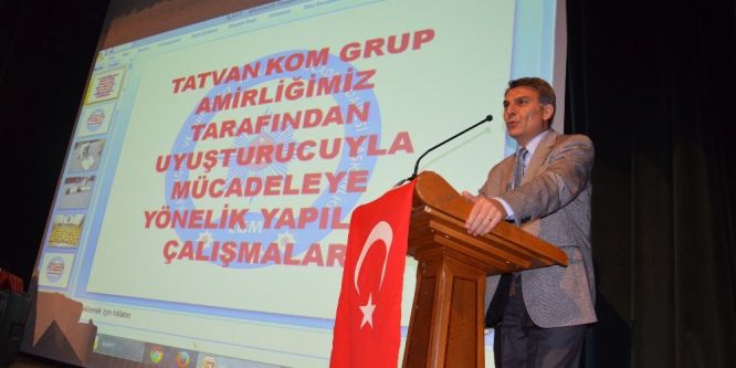 Tatvan’da uyuşturucu ile mücadele çalışması