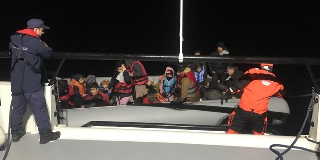 33 düzensiz göçmen yakalandı