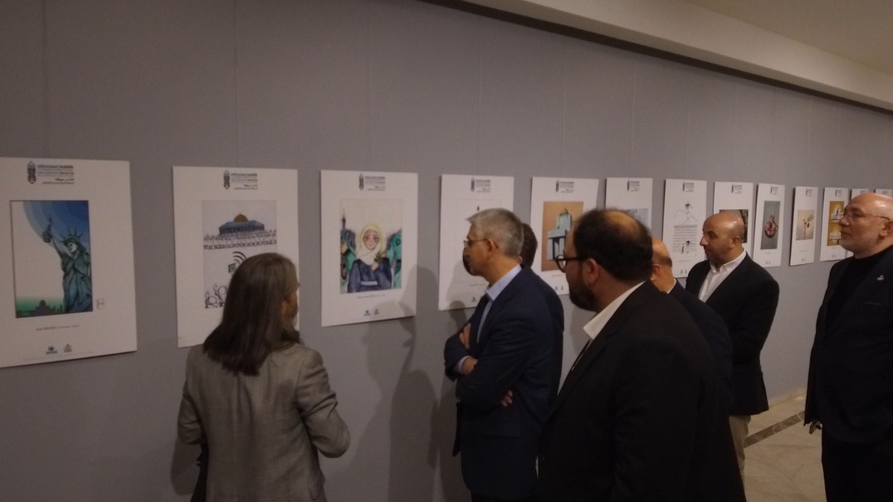 33 ülkeden 403 kişi özgür Kudüs'ü çizdi