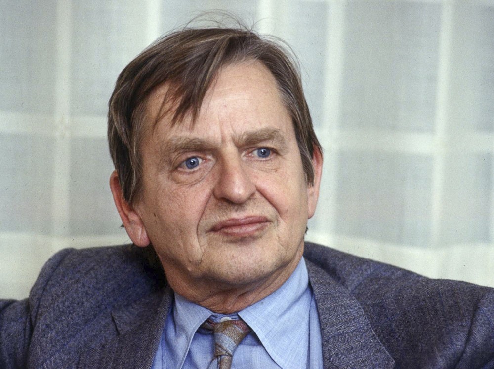 33 yıl önce öldürülen Olof Palme anıldı 