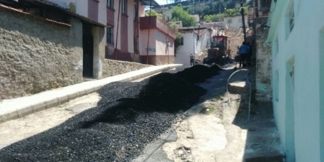 Soğuksu Mahallesine sıcak asfalt