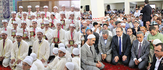 Gönüller Kur’an ile coştu