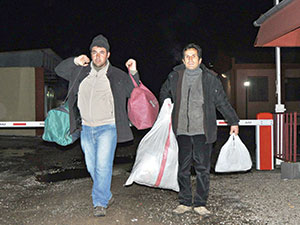 15 bin kişi ev yolunda