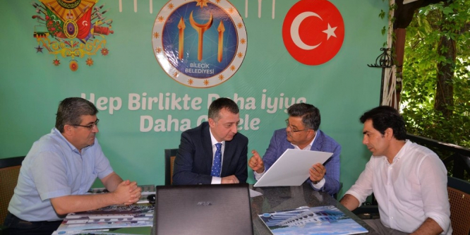 Başkan Yağcı projeleri Vali Büyükakın’a anlattı