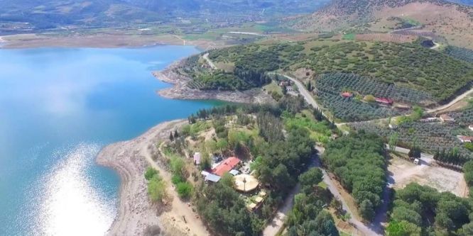 Afşar Barajı doğal güzelliğiyle dikkat çekiyor