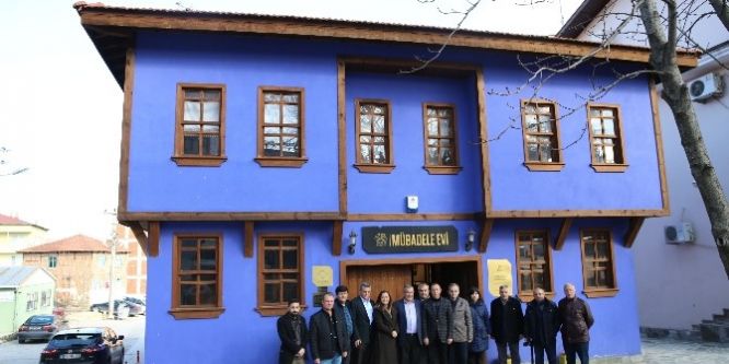 Mübadele evi diğer belediyelere örnek oluyor