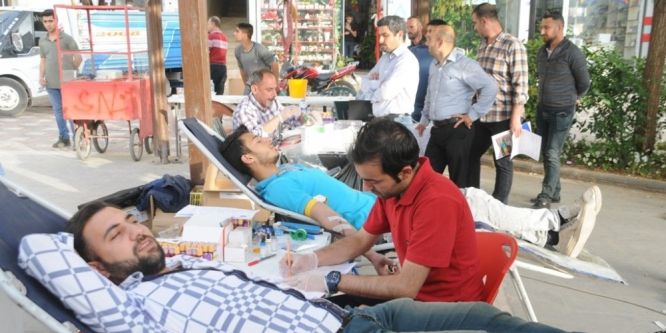 Cizrelilerden kan bağışına yoğun ilgi
