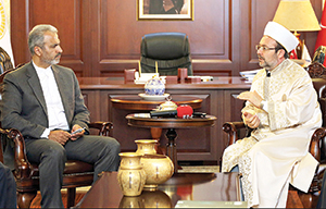 ‘Siyasi sorunlar mezhep rengine bürünmemeli”