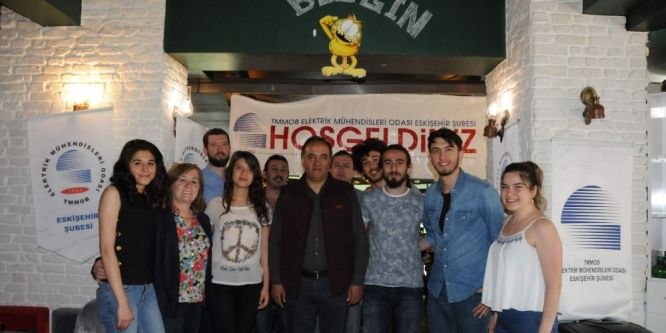 Mühendis adayları kahvaltıda buluştu