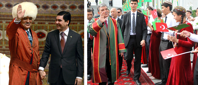 Türkmenistan ile 12 antlaşma