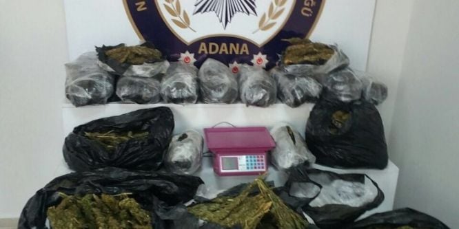 Adana’da şafak vakti narkotik operasyonu