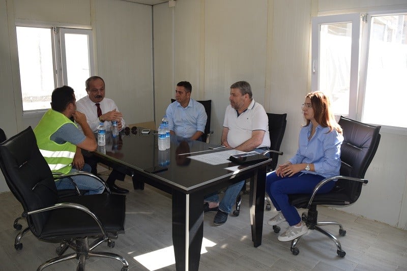 35 bin 849 metrekarelik emniyetin yeni binasında kaba inşaat tamam 