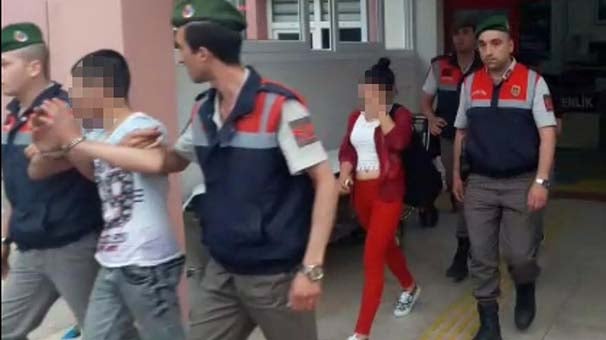 35 bin dolarlık gümüş takı çalan 4 kişi yakalandı