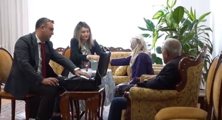 35 bin kişi evinde nüfus hizmeti aldı