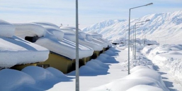 35 köy yolu ulaşıma kapandı