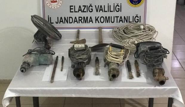 35 metre yerin altında suçüstü yakalandılar