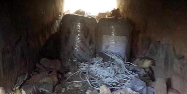 350 kilogram patlayıcı ele geçirildi