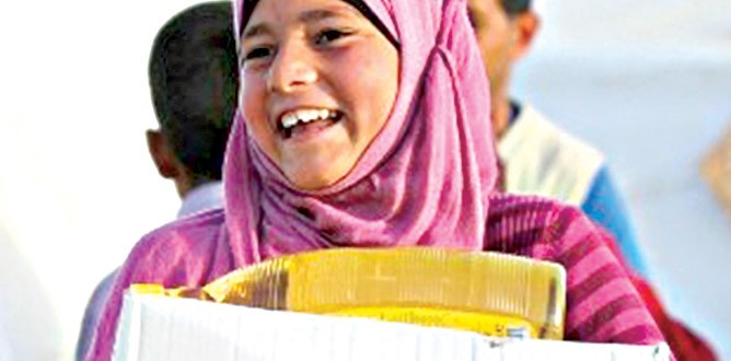 350 TIR’lık yardım mazlumları mutlu etti