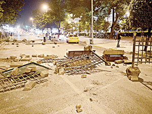 Çevreciyiz dediler, Beşiktaş’ı yakıp yıktılar