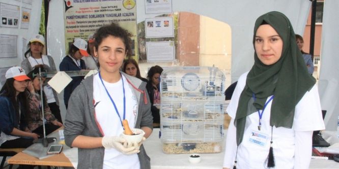 Hakkarili öğrenciler saçkıran hastalığına çare buldu