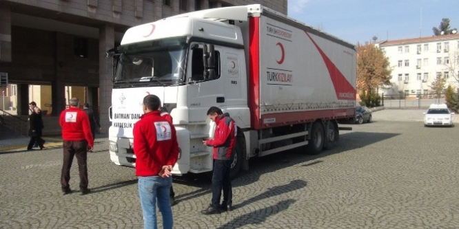 Halep’e 3. yardım tırı yola çıktı