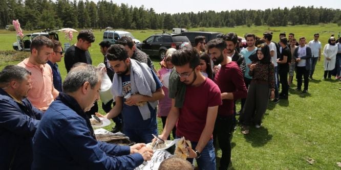 Yapraklı Yaylası gençlerin enerjisi ile doldu taştı