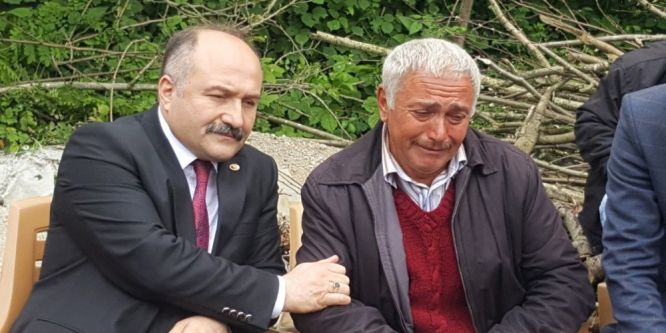 Erhan Usta’dan şehit ailesine taziye