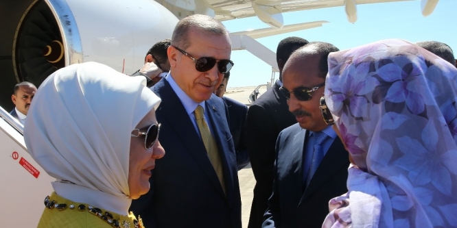 Cumhurbaşkanı Erdoğan, Moritanya Cumhurbaşkanı Abdulaziz ile görüştü