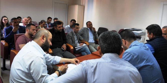 Köylerin parke çalışmaları için ihale yapıldı