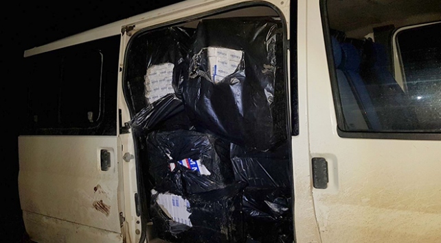 36 bin paket kaçak sigara bulundu