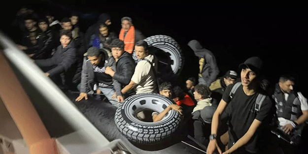 36 düzensiz göçmen yakalandı
