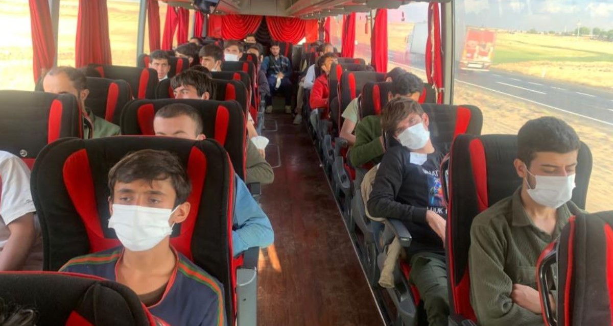 36 kaçak göçmen yakalandı