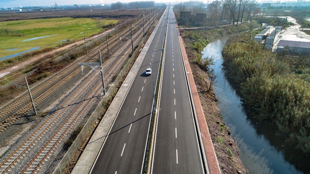 36 milyon TL’ye mal olan bu yol D100’a alternatif olacak 