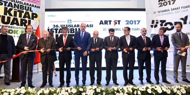 36. Uluslararası İstanbul Kitap Fuarı ve Artist 2017 / 27. İstanbul Sanat Fuarı açıldı