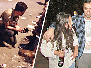 Taksim alkol gölü!